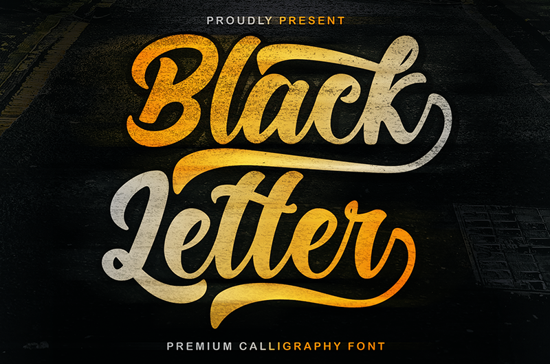 Black Letter Font