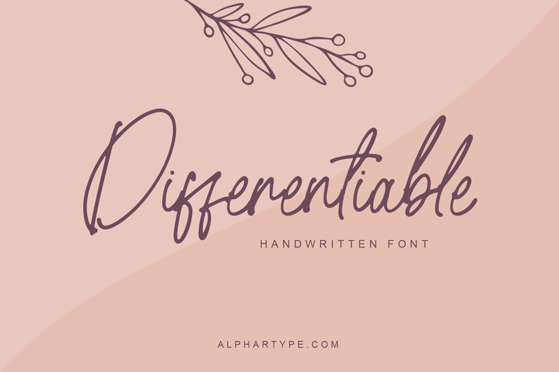 Differentiable Font