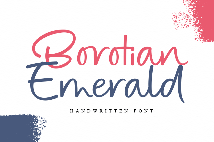 Borotian Emerald Font