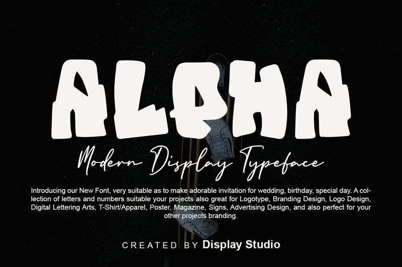 Alpha Font