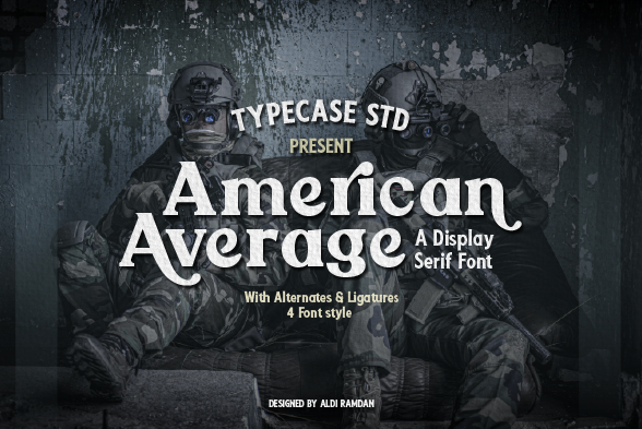 American Average Font