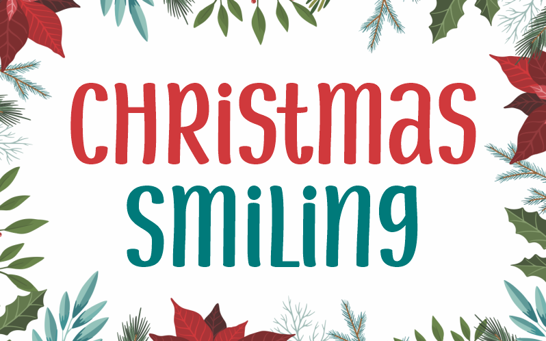 Christmas Smiling Font