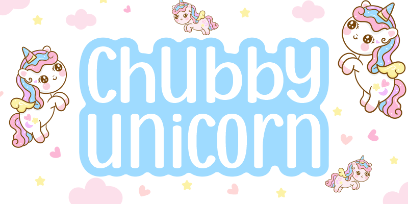 Chubby Unicorn Font