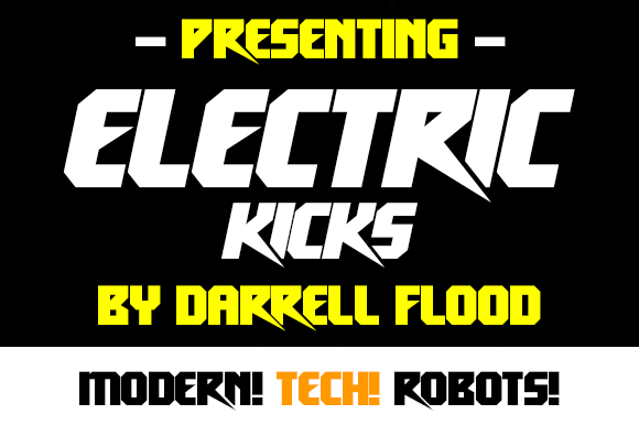 Electric Kicks Font
