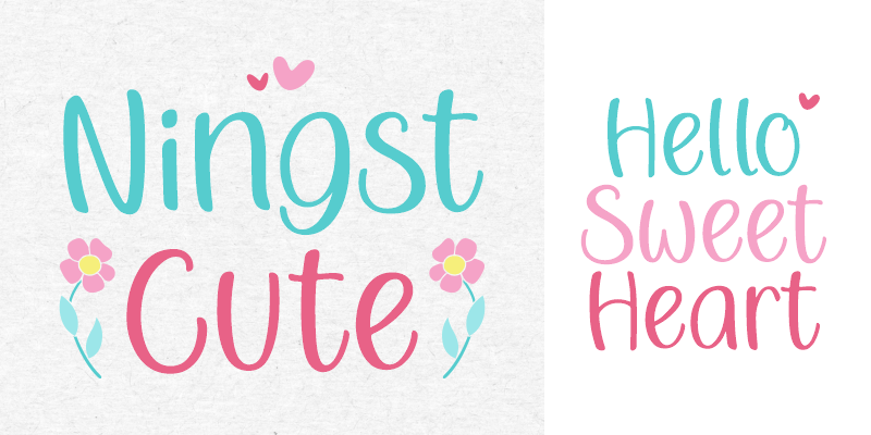 Ningst Cute Font