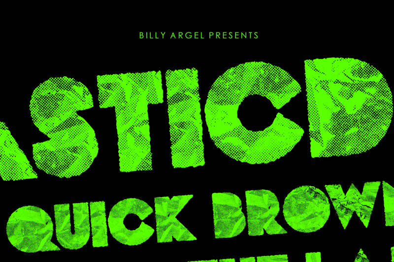 Plasticdots Font