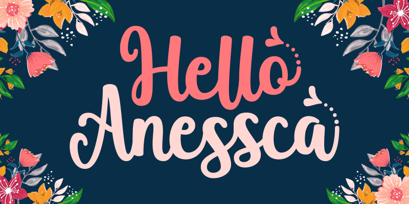 Hello Anessca Font