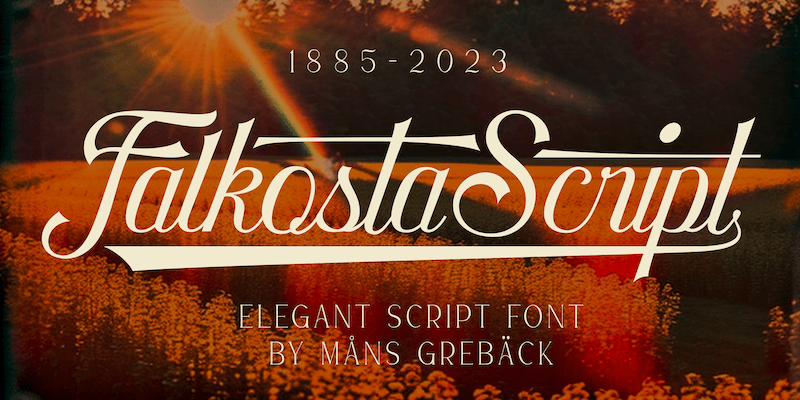 Falkosta Script Font