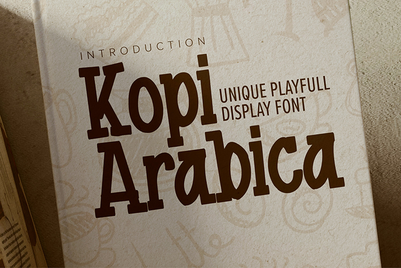 Kopi Arabica Font
