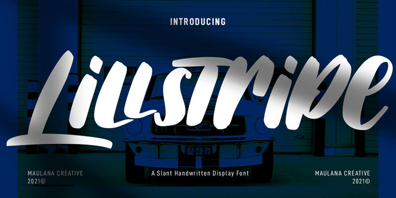 Lillstripe Font