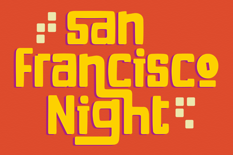 San Francisco Night Font