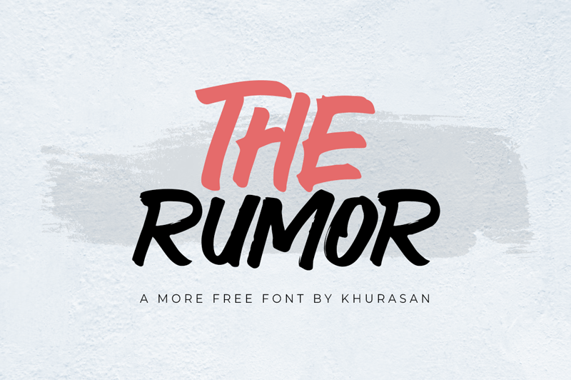 The Rumor Font