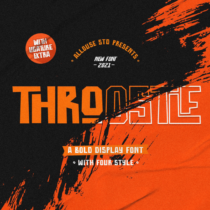 Throostle Font