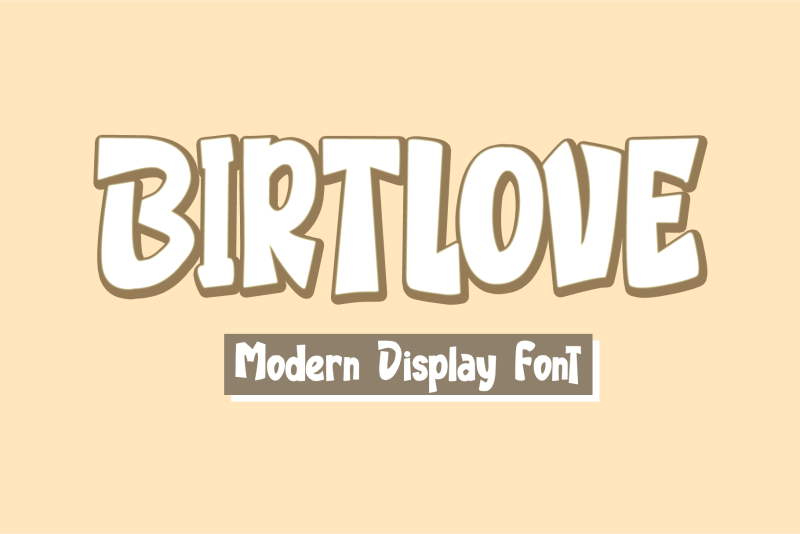 Birtlove Font