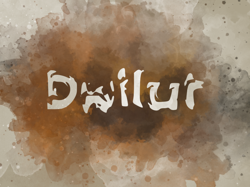 d Dwilut Font