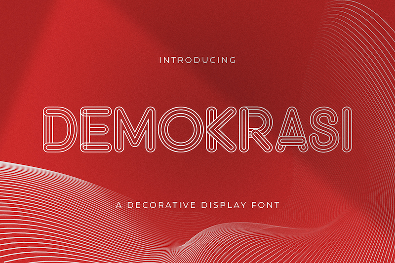 Demokrasi Font