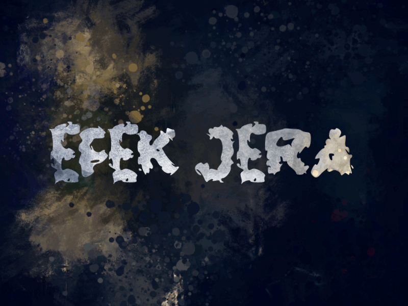 e Efek Jera Font