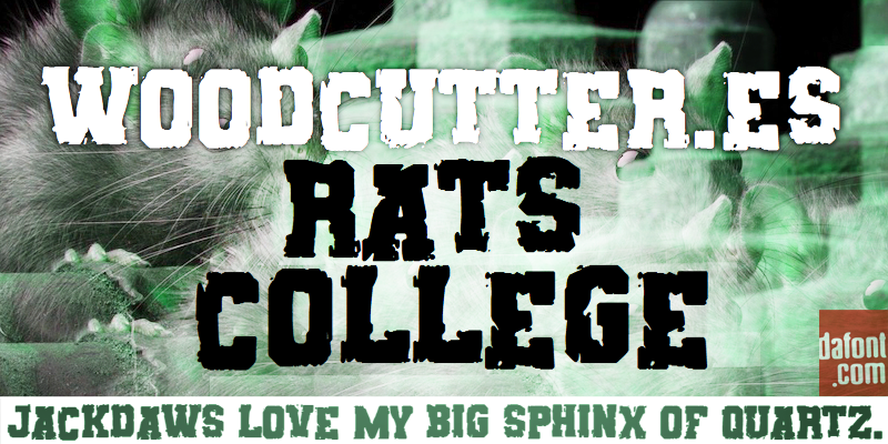 Rats College Font