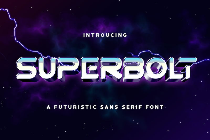 Superbolt Font
