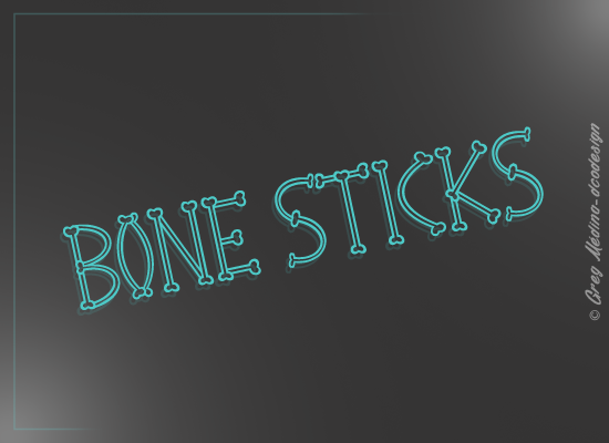 Bone Sticks Font