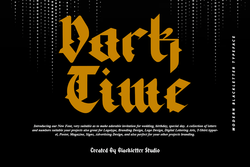 Dark Time Font