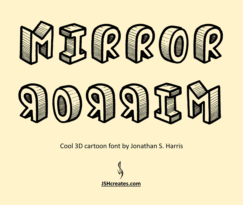 Mirror Mirror Font