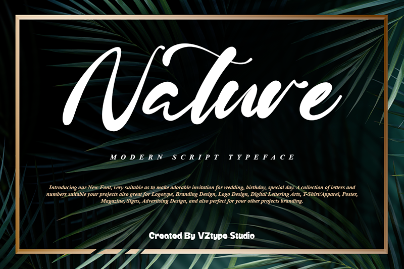 Nature Font