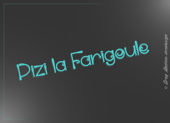 Pizi la Farigoule Font