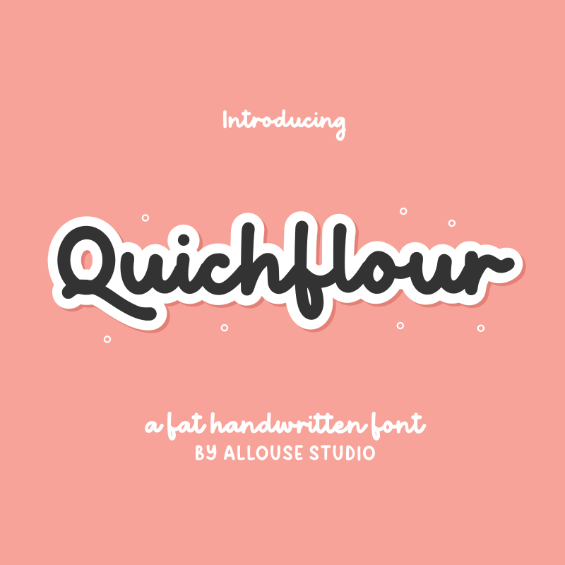 Quichflour Font