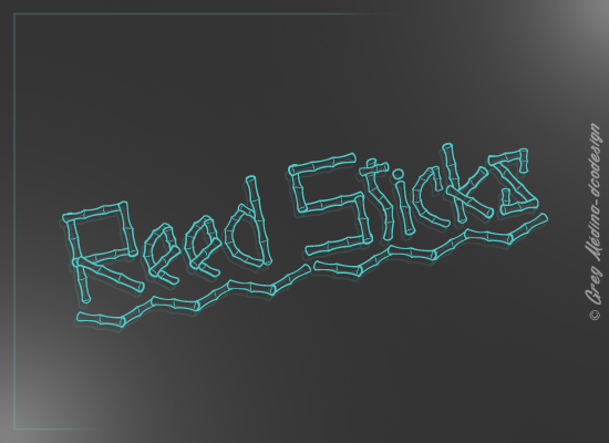 Reed Sticks Font