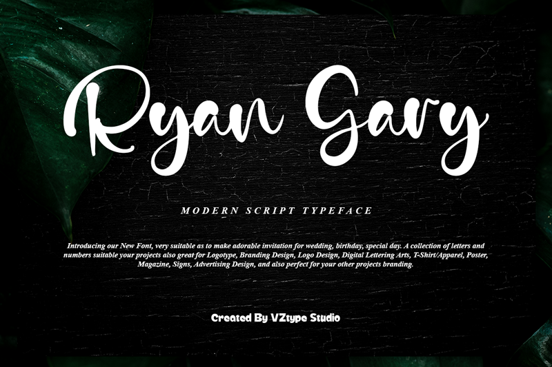 Ryan Gary Font