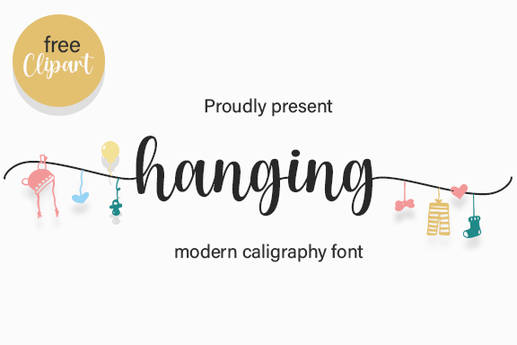 Hanging Font