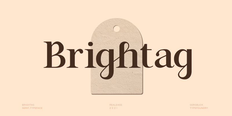 Brightag Font