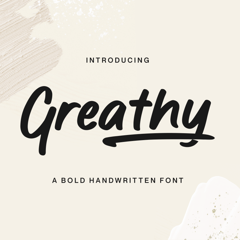 Greathy Font