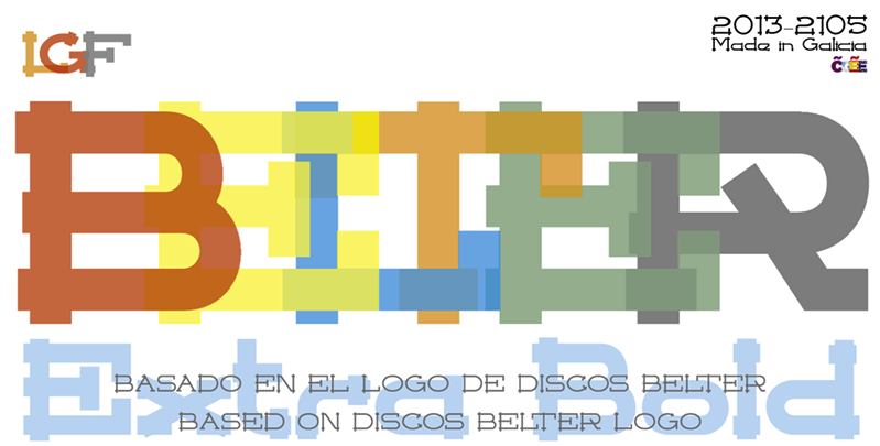 LGF Belter Font