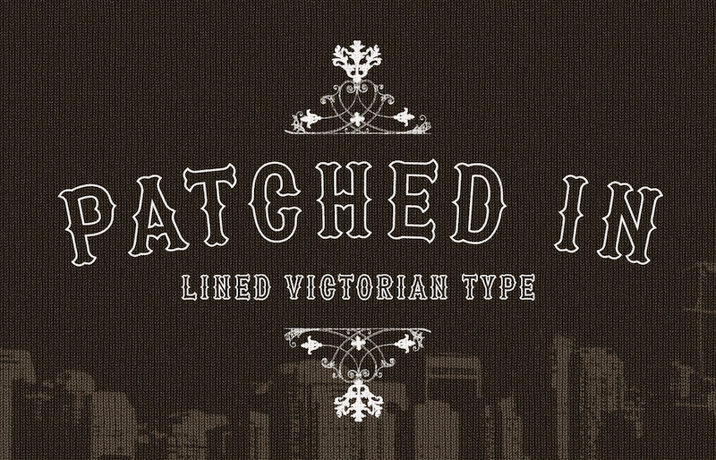 Patched In Font