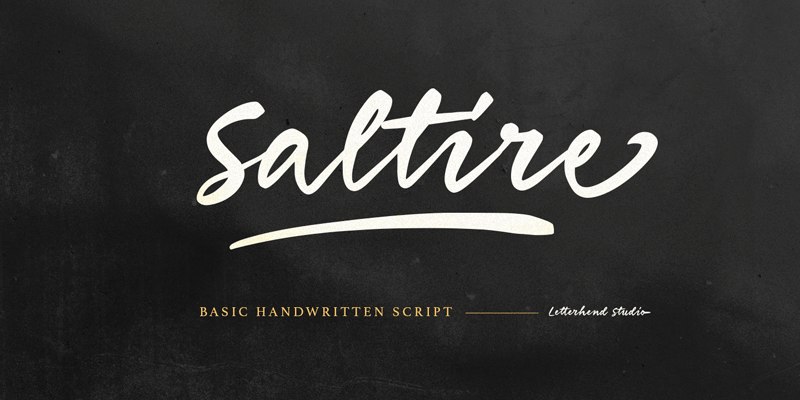 Saltire Font