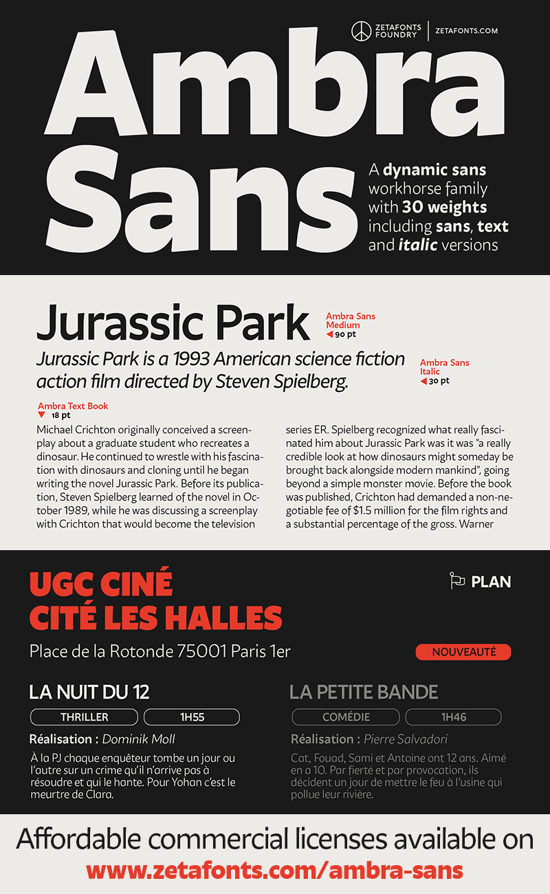 Ambra Sans Font
