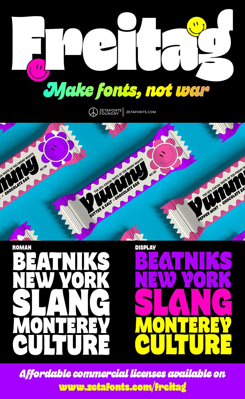 Freitag Display Font