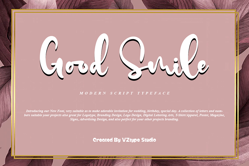 Good Smile Font