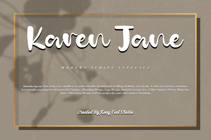 Karen Jane Font