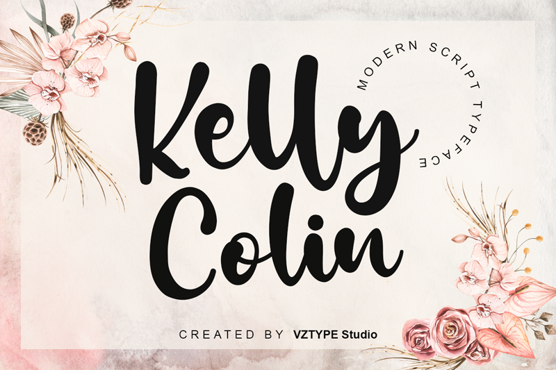 Kelly Colin Font