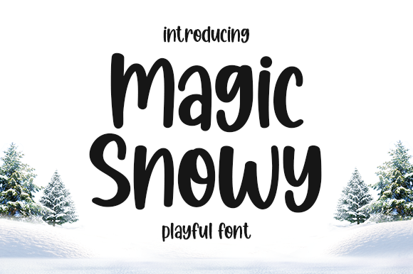 Magic Snowy Font