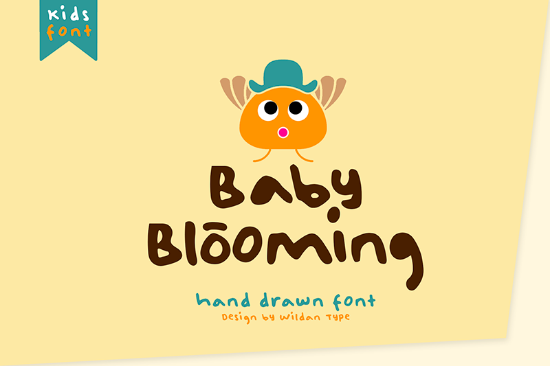 Baby Blooming Font