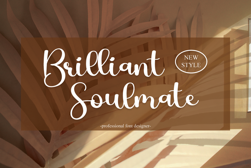 Brilliant Soulmate Font