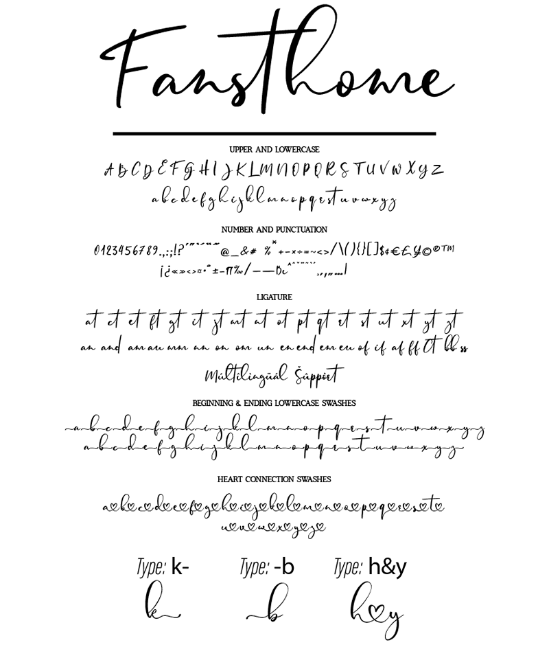 Fansthome Font