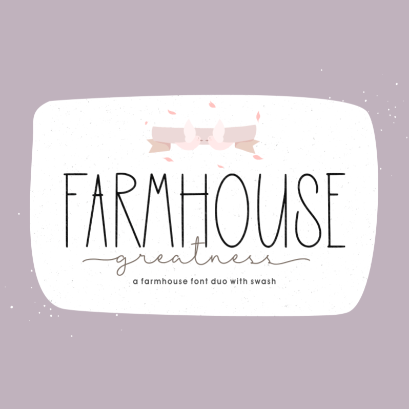 Farmhouse Greatness Script Font