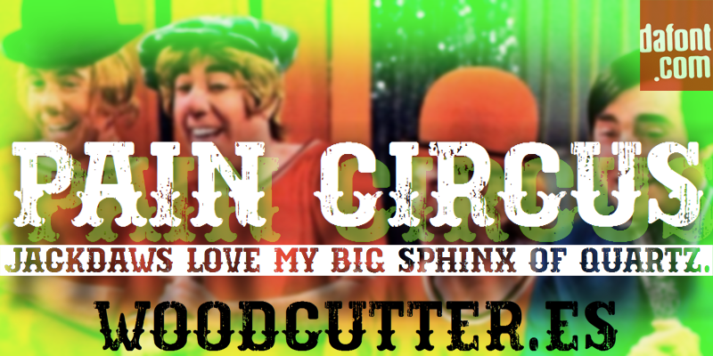 Pain Circus Font