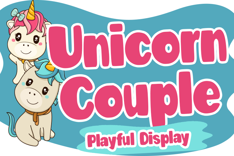 Unicorn Couple Font