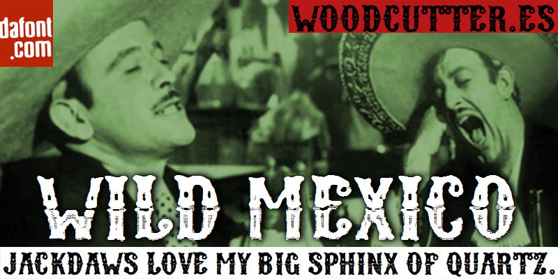 Wild Mexico Font